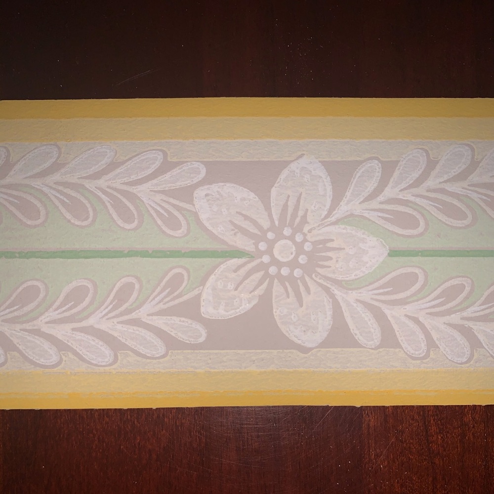 UNION MADE 1960’s Kem-Tone Wallpaper Border